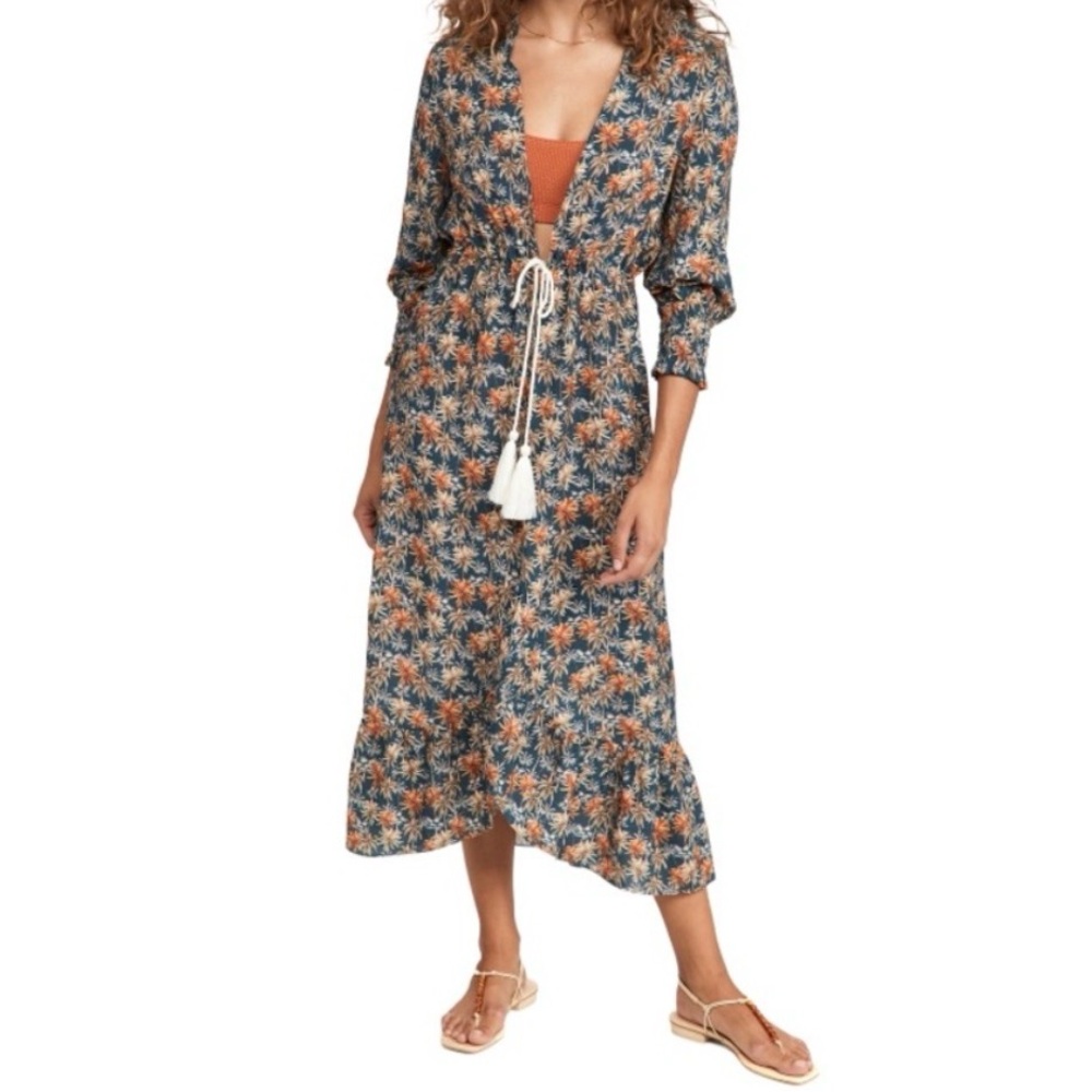 Palmacea swimsuit cover Robe Oasis / Kimono/ size small NWT